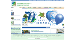Desktop Screenshot of jnf-kkl.de